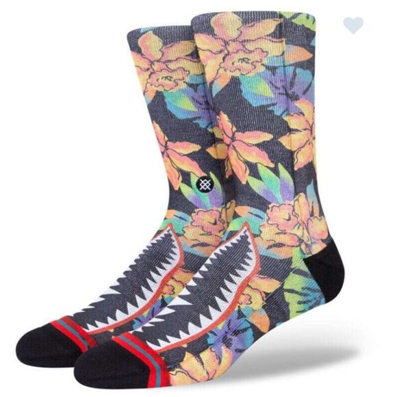 STANCE NWT MEN’S CREW HEIGHT COLORFUL BOMIN SIZE LARGE SOCKS - Picture 4 of 10